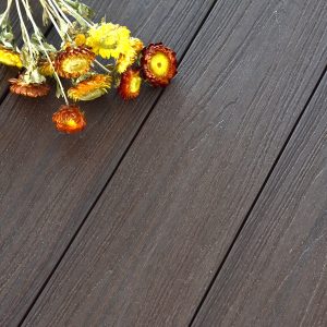 Duo Composite Decking Board 3.66m - Teak/Walnut - Image 3