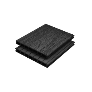Dark Grey Wide Woodgrain Board 3.66m