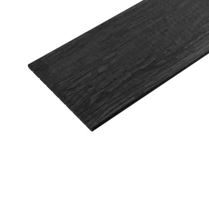 Dark Grey Wide Woodgrain Fascia Board 3.66m