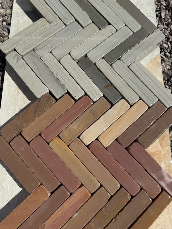 Light Grey sandstone pavers - Image 2