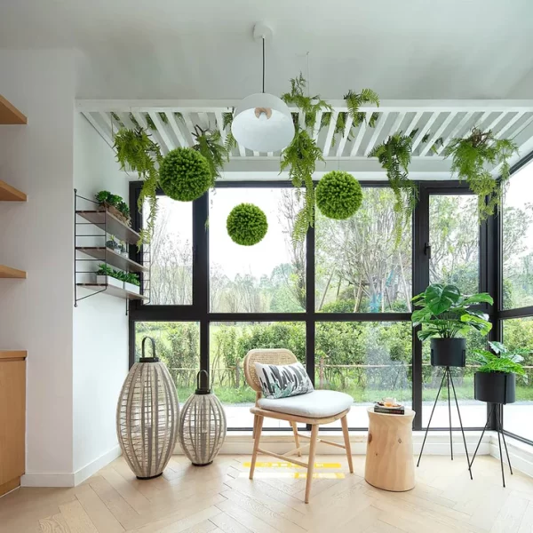 Eucalyptus Artificial Topiary Balls - Image 2